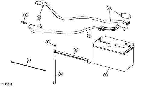 john deere 332 skid steer battery|Batteries .